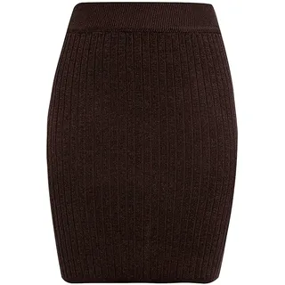 SKFLABOOF Strickrock Damen Kurz Knielang Bleistiftrock Sexy Eng Mini Rock Schwarz Skirts Winter Wollrock Minirock Damenrock Winterrock Winterröcke