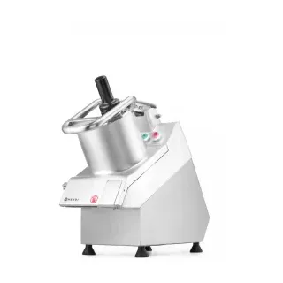 HENDI Profi Gemüseschneider, elektrisch, Gemüsezerkleinerer zum Schneiden großer Gemüsemengen, Maße: (B x T x H) 250 x 500 x 470 mm