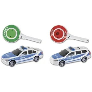 Vedes Speedzone Polizeiauto mit Polizeikelle