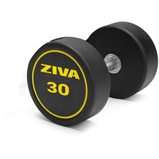 ZIVA Performance hanteln, schwarz/gelb, 30 Kg