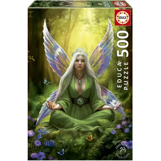 Educa Kaiserin, Anne Stokes Puzzle 500 Stücke Grün Kinder Grün One Size