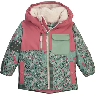 KILLTEC First Instinct By Killtec Unisex Baby Fisw 43 Mns Jckt Skijacke/Funktionsjacke Mit Kapuze Und Schneefang, Dark Rouge, 86-92 EU