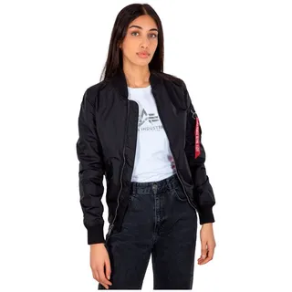 Alpha Industries Damen Jacke Ma-1 TT, Gr. X-Large, Schwarz (Black 03)