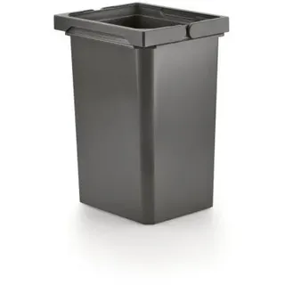 Ersatzeimer 10 Liter anthrazit für COX BASE System / Eimer / Abfalleimer / Mülleimer / Zubehör - Grau