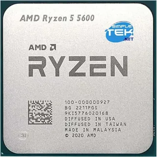 AMD Ryzen 5 5600 3,50 GHz Tray 100-000000927