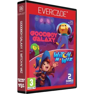 blaze evercade Evercade Goodboy Galaxy/Witch n' Wiz Dual Cartridge