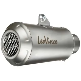 Leovince Lv-10 Suzuki Gsx-s 950/gsx-s 1000/gsx-s 1000 Gt 21-22 Ref:15245 Stainless Steel Homologierter Schalldämpfer - Silver - Homologated