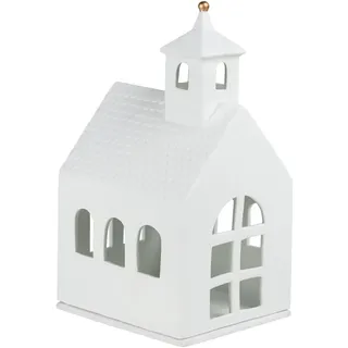 Räder Leuchthaus Kerzenhalter, 14 x 8 x 7 cm, Keramik, Kapelle, Tischplatte