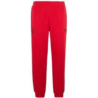 A.C. Milan - Hose FtblESS, Trainingsanzug mit Puma-Logo, offizielles Produkt, Erwachsene, Rot, L