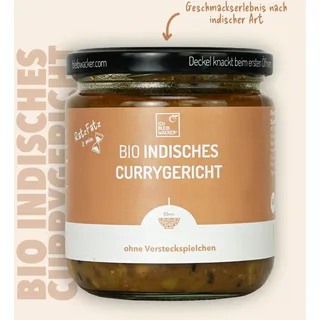 Wacker Indisches Currygericht Bio, 370g (Sabji)