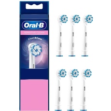 Bild Oral-B Sensitive Clean Ersatzbürstenköpfe für elektrische Zahnbürste, 6 Stück(e) Weiß