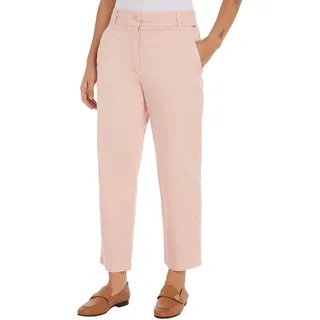 Tommy Hilfiger Damen Hose Chino Slim-Fit, Rosa (Whimsy Pink), 36