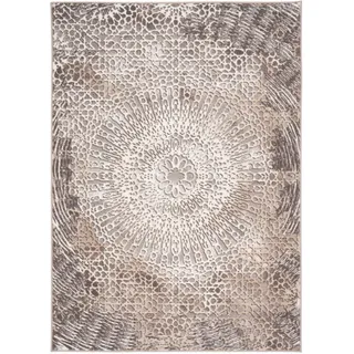 Pergamon Designer Teppich Tawira Vintage Klassik Grau Beige, Textil, 160x230 cm, Teppiche , Böden, Teppiche, Vintage-Teppiche