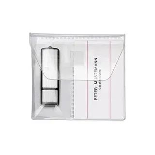 VELOFLEX 2er USB-Stick-Hüllen transparent, 10 St.