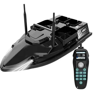 Flytec V803-gps Köderboot - Schwarz
