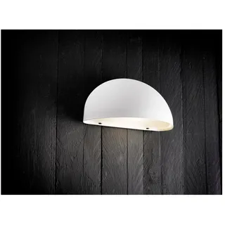 Nordlux Außenwandleuchte Kunststoff, Metall, Stahl 10,0 cm E14 weiß