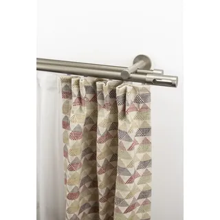 GARESA Innenlaufgarnitur 2-läufig Ø 20 mm 220 cm Gold/Grau