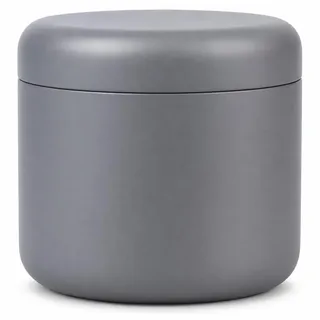 JCASE Aluminium Aufbewahrungsdose Groß Ø55 x 46 mm – luftdicht & wasserdicht mit Dichtungsring – UV-geschützte Metalldose für Tee, Kräuter, Gewürze & Tabletten