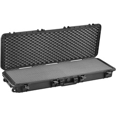 Panaro Max Cases Kunststoffkoffer mit Schaumstoff, hohe Dichte, Schwarz, XL