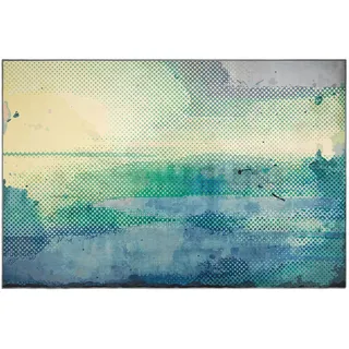 Beliani Kurzflor-Teppich Susuz 230/160 cm , Multicolor , Kunststoff , Abstrakt , Rechteckig , 160x230 cm , Teppiche und Böden, Teppiche, Orientteppiche