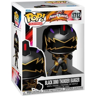 Funko Power Rangers Dino Thunder - Schwarzer Dino Thunder Ranger 10 cm