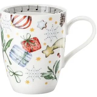 Hutschenreuther Weihnachten Sammelserie Weihnachtslieder 0,36 l Weiß