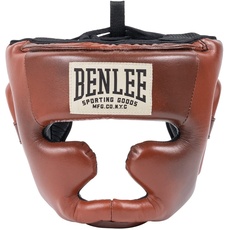 BENLEE Kopfschutz aus Leder Premium HEADGUARD Brown/Black/Beige L/XL