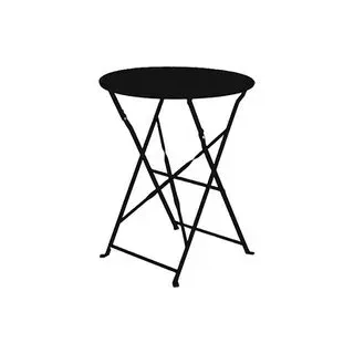 meet powered by PAPERFLOW EDEN Beistelltisch rund Stahl schwarz 60,0 x 60,0 x 73,0 cm, 1 St.