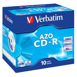 Verbatim CD-R AZO Crystal 700 MB 10