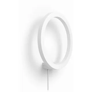 Philips HUE Led-Wandleuchte , Weiß , Metall , 25.5x25.5x5.2 cm , Smartphone-Steuerung , Lampen & Leuchten, Innenbeleuchtung, Smart-Home-Lampen, Smart Home Wandleuchten