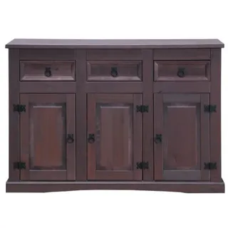 Dynamic24 Sideboard "New Mexiko" Mexico 3 + 3 Anrichte Buffet Schrank Kommode kolonial