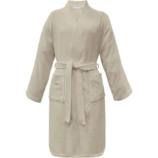 TOM TAILOR HOME Bademantel »Kimono COLOR BATH«, beige