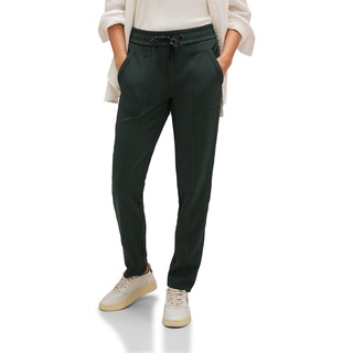 STREET ONE Damen A376879 Joggpants, Dark Gentle Green, 40W x 28L