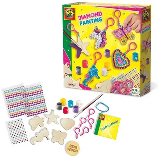 SES Creative Diamanten Mosaike Schlüsselanhänger Diamond Painting