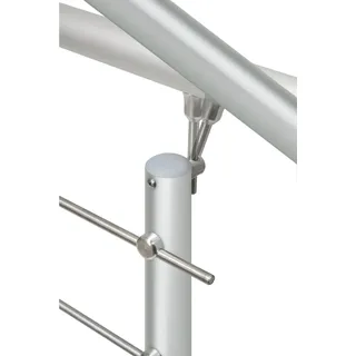 Treba Geländer-Set AB5 Seitliche Montage 150 cm Aluminium Eloxiert