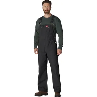 Dickies Herren Latzoverall Overalls, Schwarz abgespült, 36W / 32L