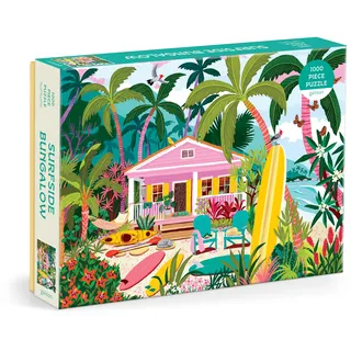 Abrams & Chronicle Books Surfside Bungalow 1000 Piece Puzzle