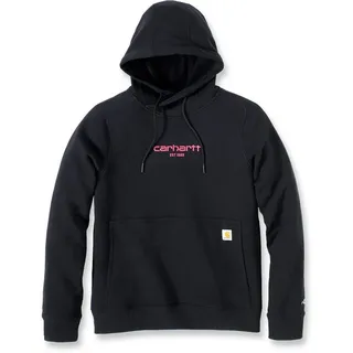 CARHARTT Force Hoodie Schwarz/Pink XS