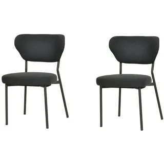 Essentials Duko Stapelstuhl 52 x 54 x 82 cm schwarz 1 St.