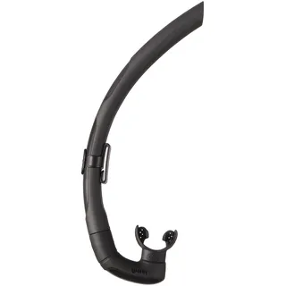 Mares Erwachsene Snorkel DUAL Basic Schnorchel, Negro, Schwarz
