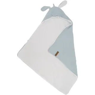 Domiva - Set mit Badetuch, 75 x 75 cm, Vintage-Blau