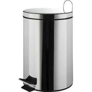 Kosmetikeimer - Edelstahl - mit Kunststoffeinsatz - 3 Liter - Silber