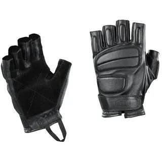 M-Tac Handschuhe Fingerlos Leder Assault Tactical Mk.1 (Black, M)