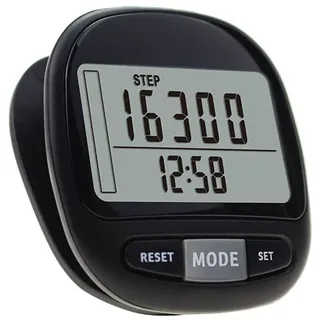 3D Schrittzähler für Wandern Mit Ansteckbar Strapcalorie Zähler Speicher