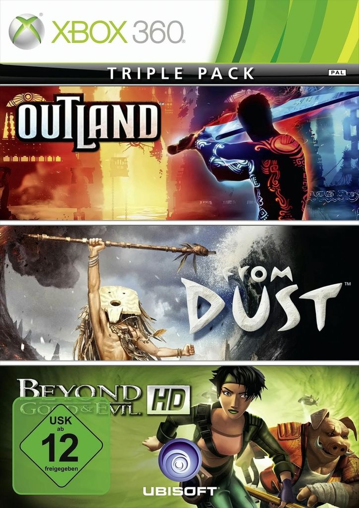 Bild von Beyond Good & Evil HD, Outland & From Dust Collection (Xbox 360)