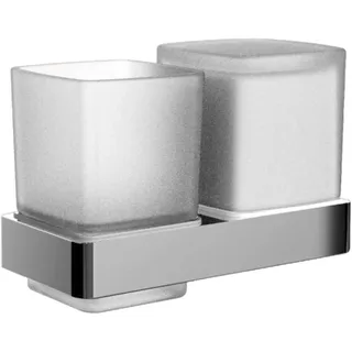 EMCO Loft Glashalter und Flüssigseifenspender, Chrom, 053100101