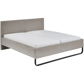 Novel Polsterbett ¦ grau ¦ Maße (cm): B: 191 H: 100