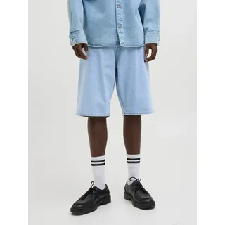 JACK & JONES Iron Original Kurze Hose - Blue denim / Detail Sq 738), - XS,