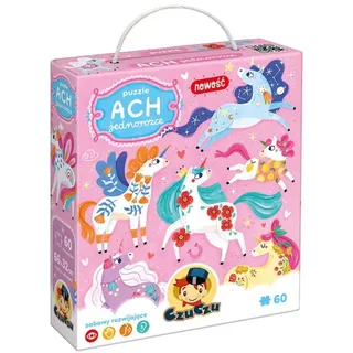 Zauberhafte Einhorn-Puzzle für Kinder - 60 Teile Märchenwelt
