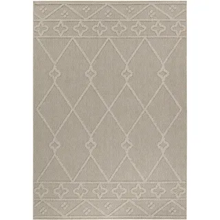 Ayyildiz Patara 4955 Outdoor-Teppich 140 x 200 cm Beige